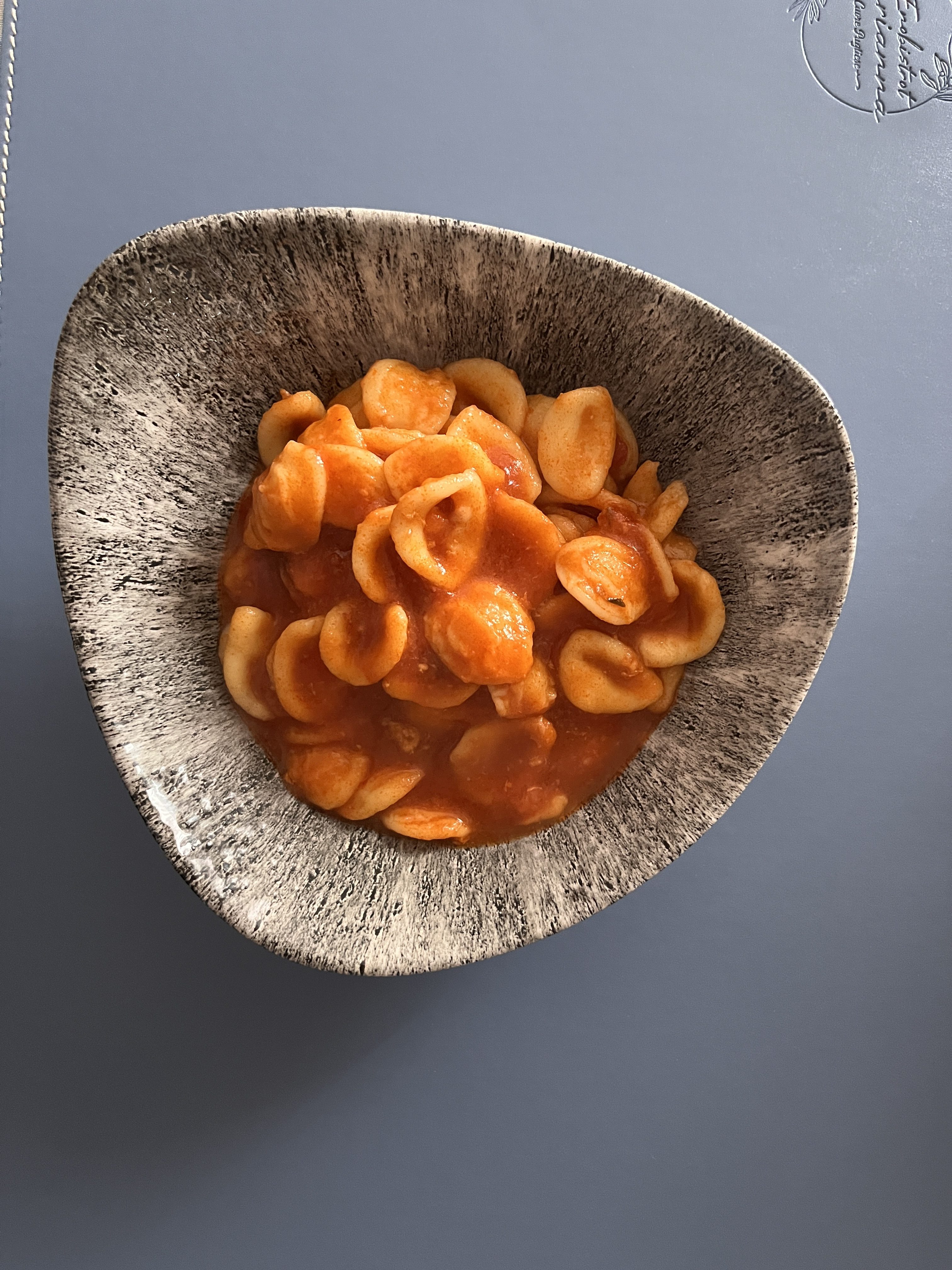 Orecchiette al sugo di braciola